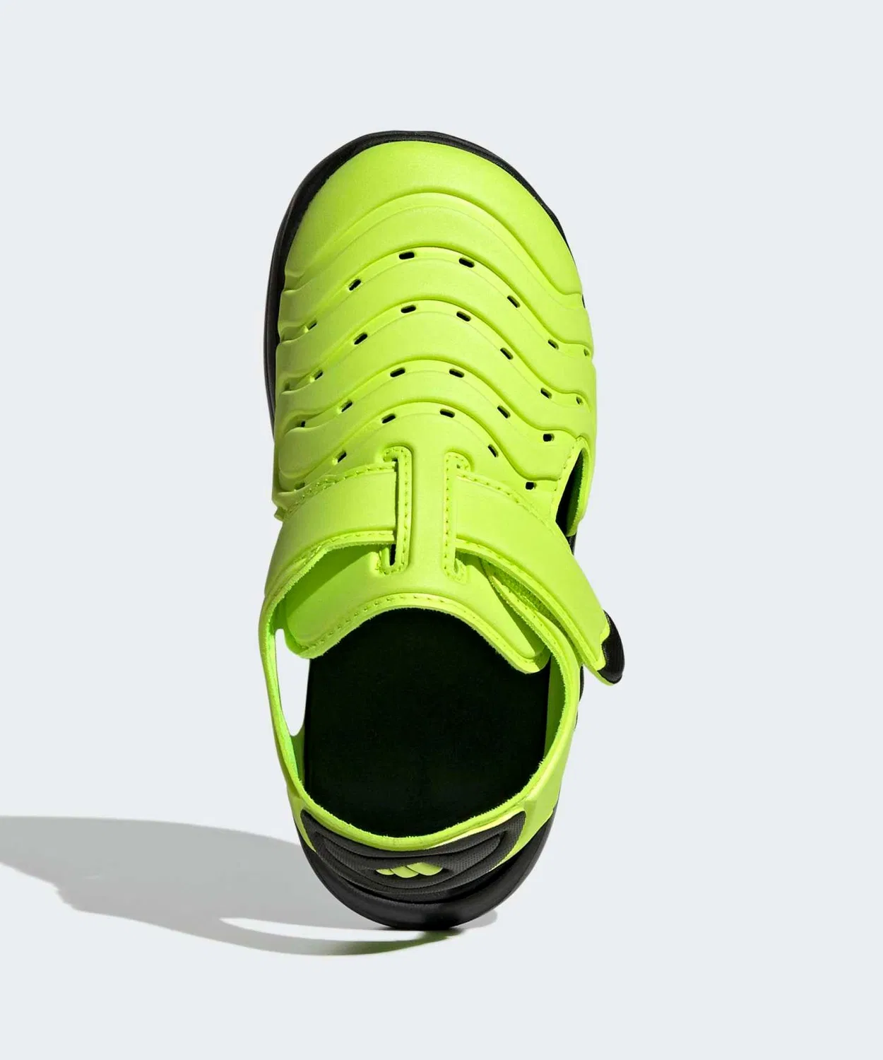 Детские спортивные сандалии с закрытым носком Adidas Water Sandal 2 Sandals Children, Yellow — фото 2