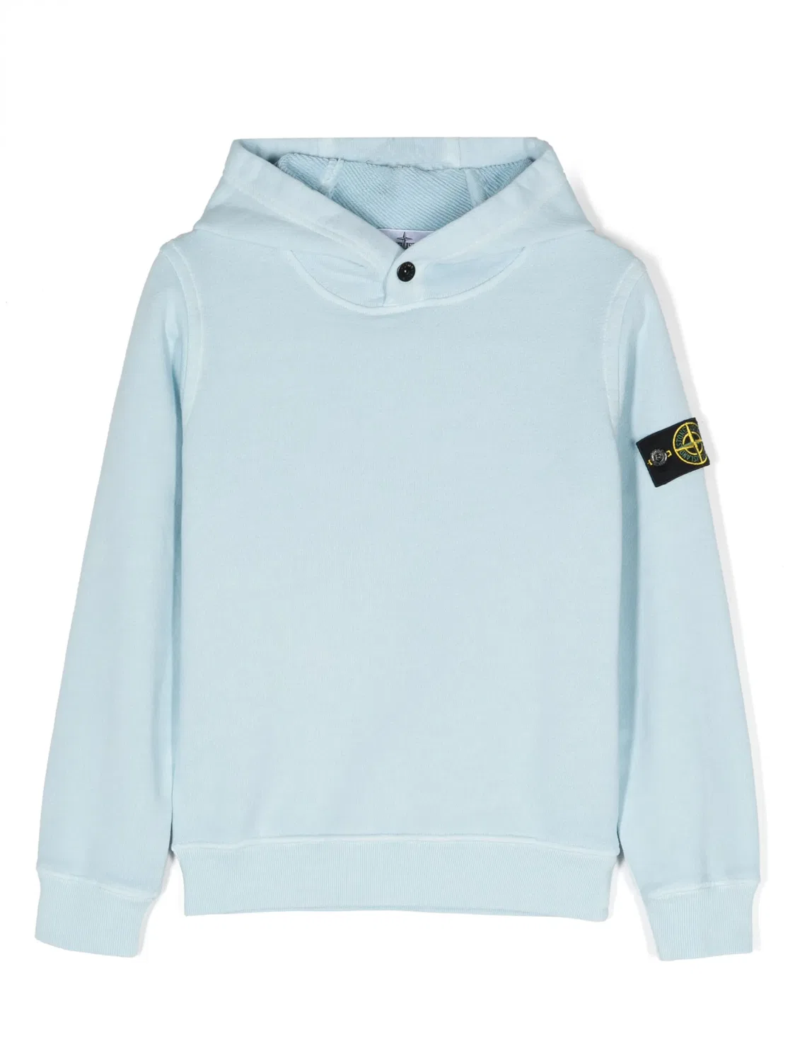 Худи с мотивом компаса Stone Island, голубой