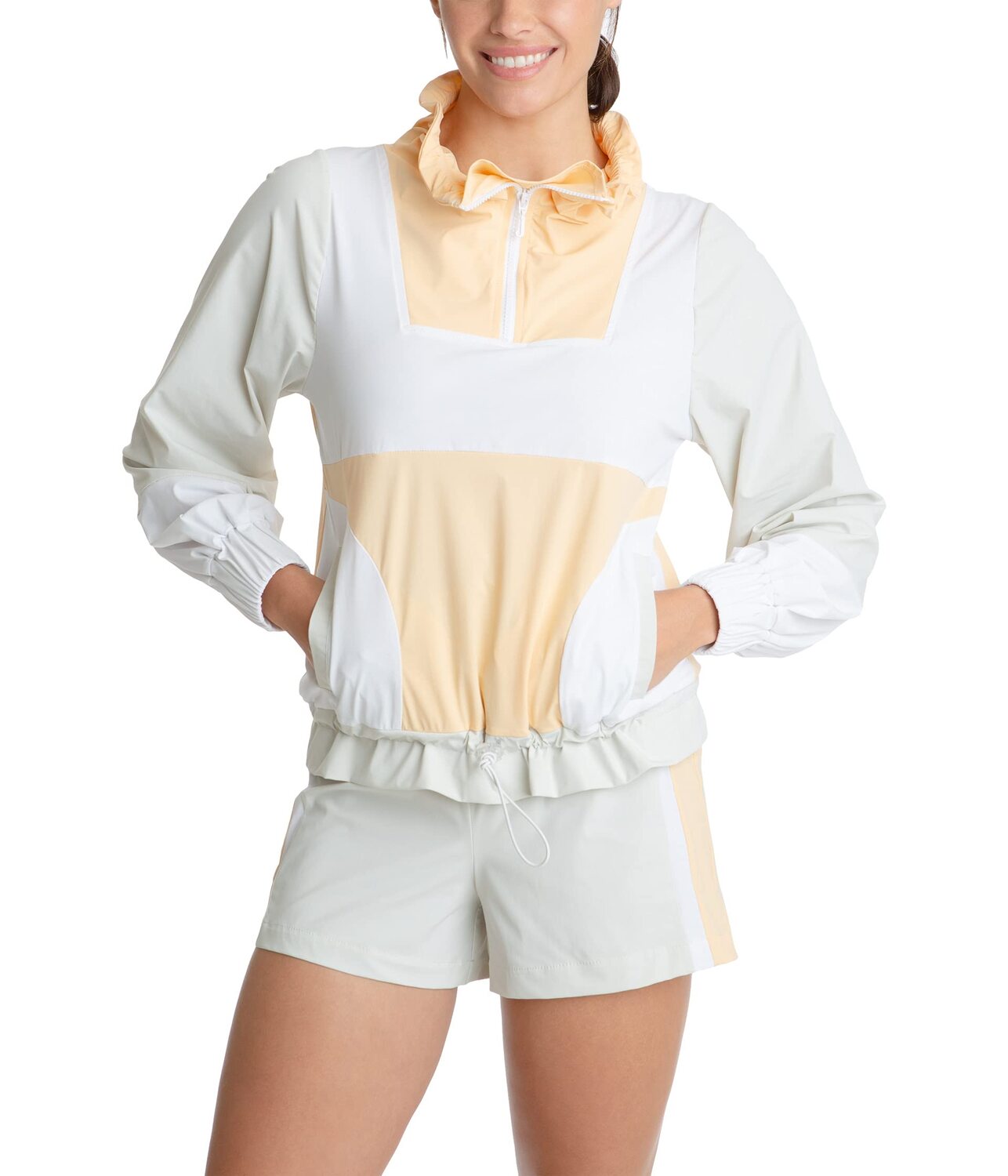 

Пуловер Juicy Couture, Color-Block Pullover, Оранжевый, Пуловер Juicy Couture, Color-Block Pullover