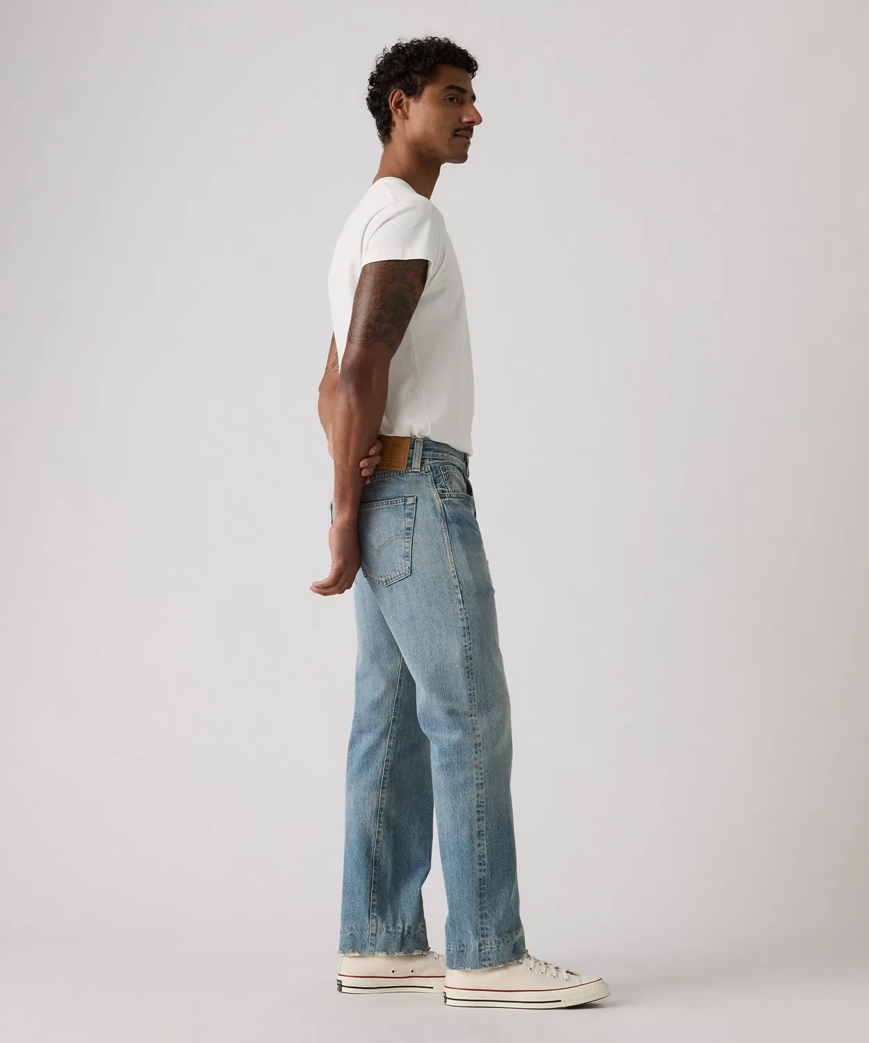 Мужские джинсы классические 1947 501 ORIGINAL Levi's, Light Indigo Blue — фото 3