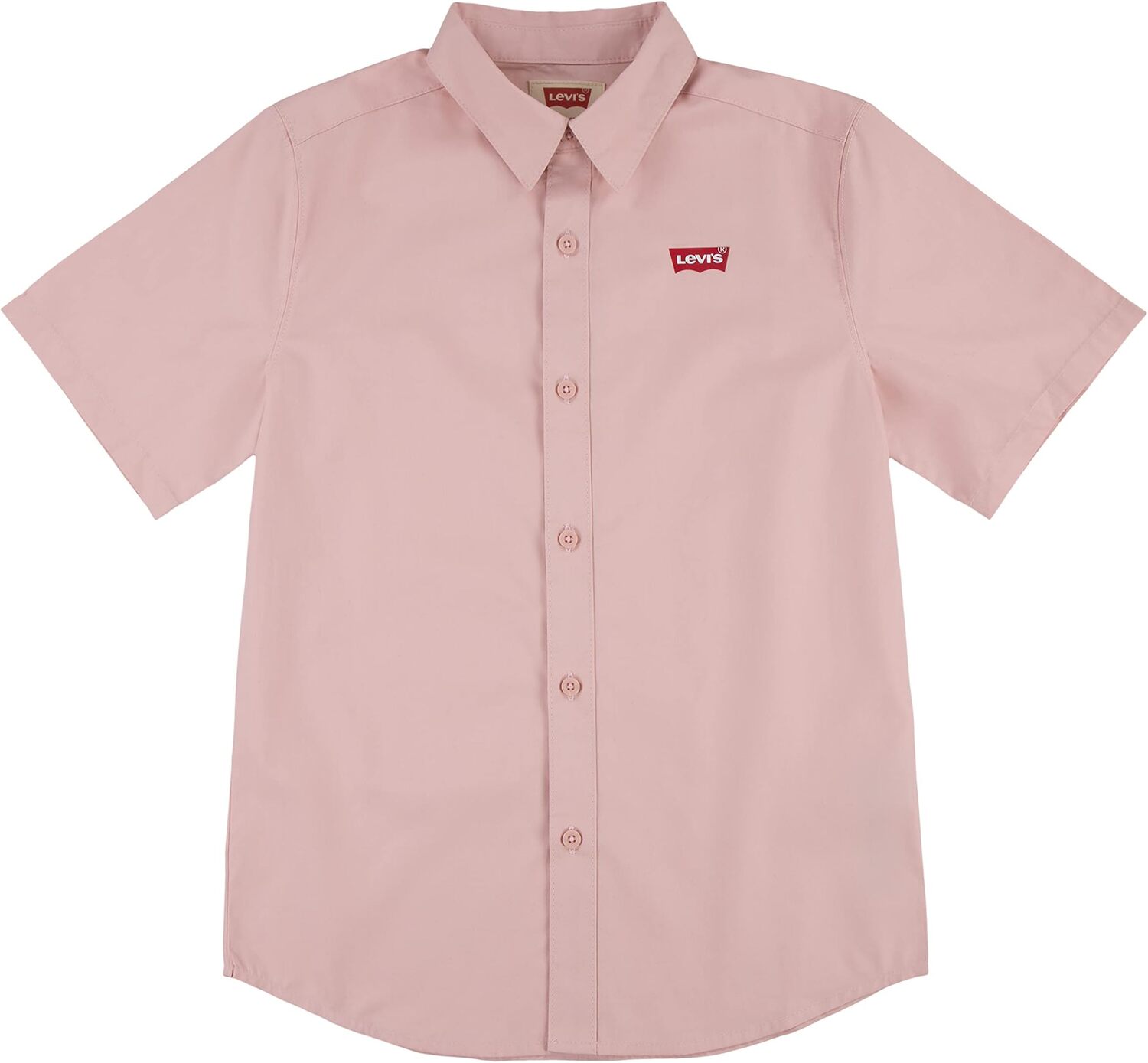 

Рубашка Levi'S Short Sleeve Button-Up Shirt, цвет Silver Pink
