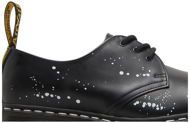 Кроссовки Dr. Martens Neighborhood x 1461 Made In England 'Paint Splatter', черный — фото 2
