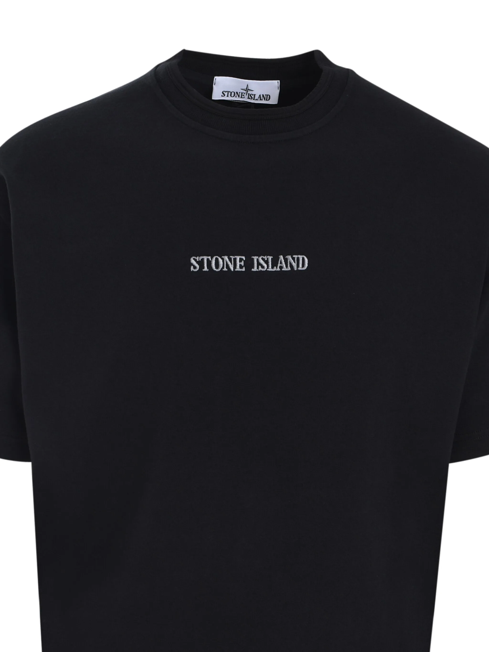 Футболка с короткими рукавами Stone Island, черный — фото 3