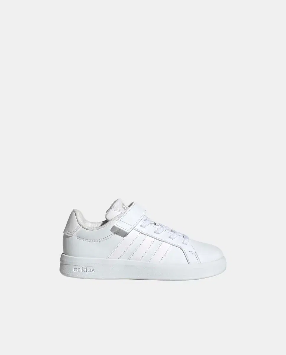 Детские кроссовки для мальчиков Grand Court 3.0 El C Blanco adidas, Blanco