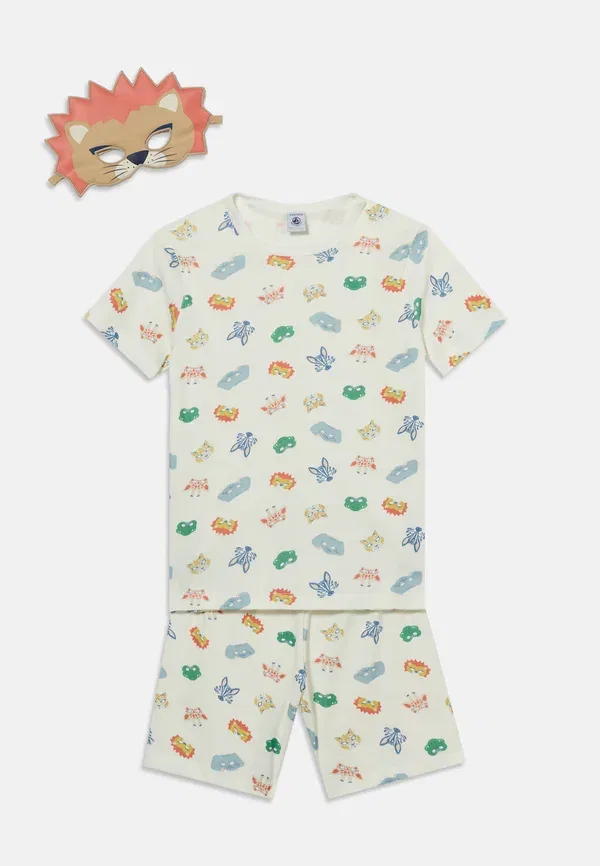 Пижама с принтом Pyjacourt masque Petit Bateau, marshmallow, multi-coloured, мультиколор