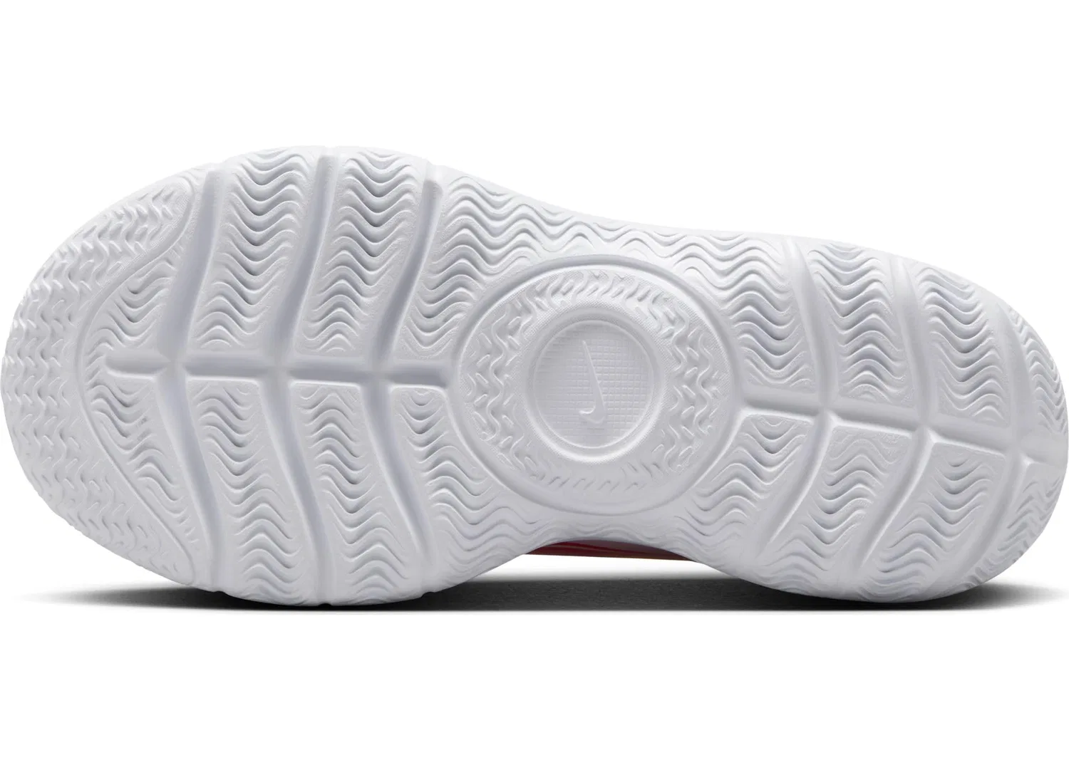 Детские кроссовки для мальчиков со шнуровкой Flex Runner 3 NIKE, Summit White Magic Ember Echo Pink — фото 4