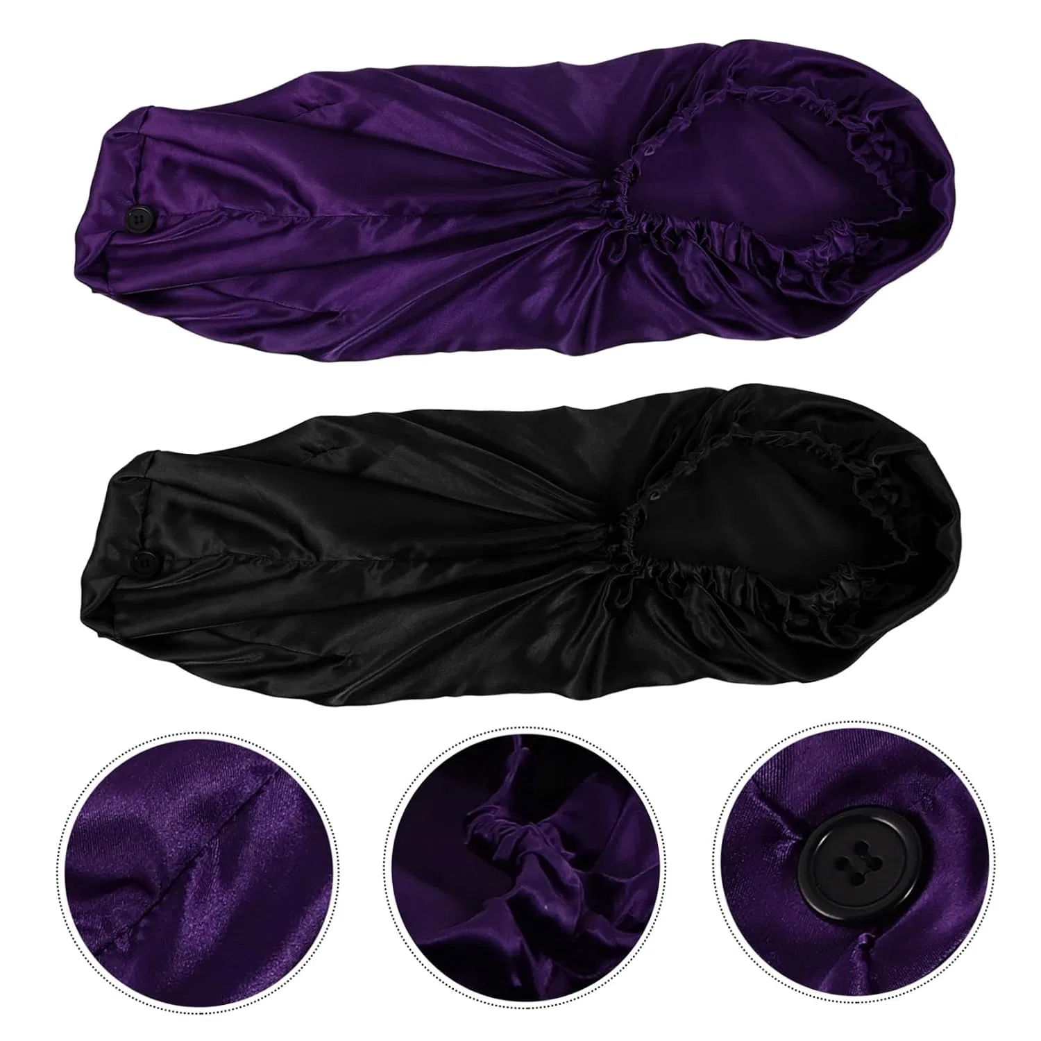 Шапочка для душа Satin, VINTORKY, 2 шт, 60.5 x 20 см — фото 4