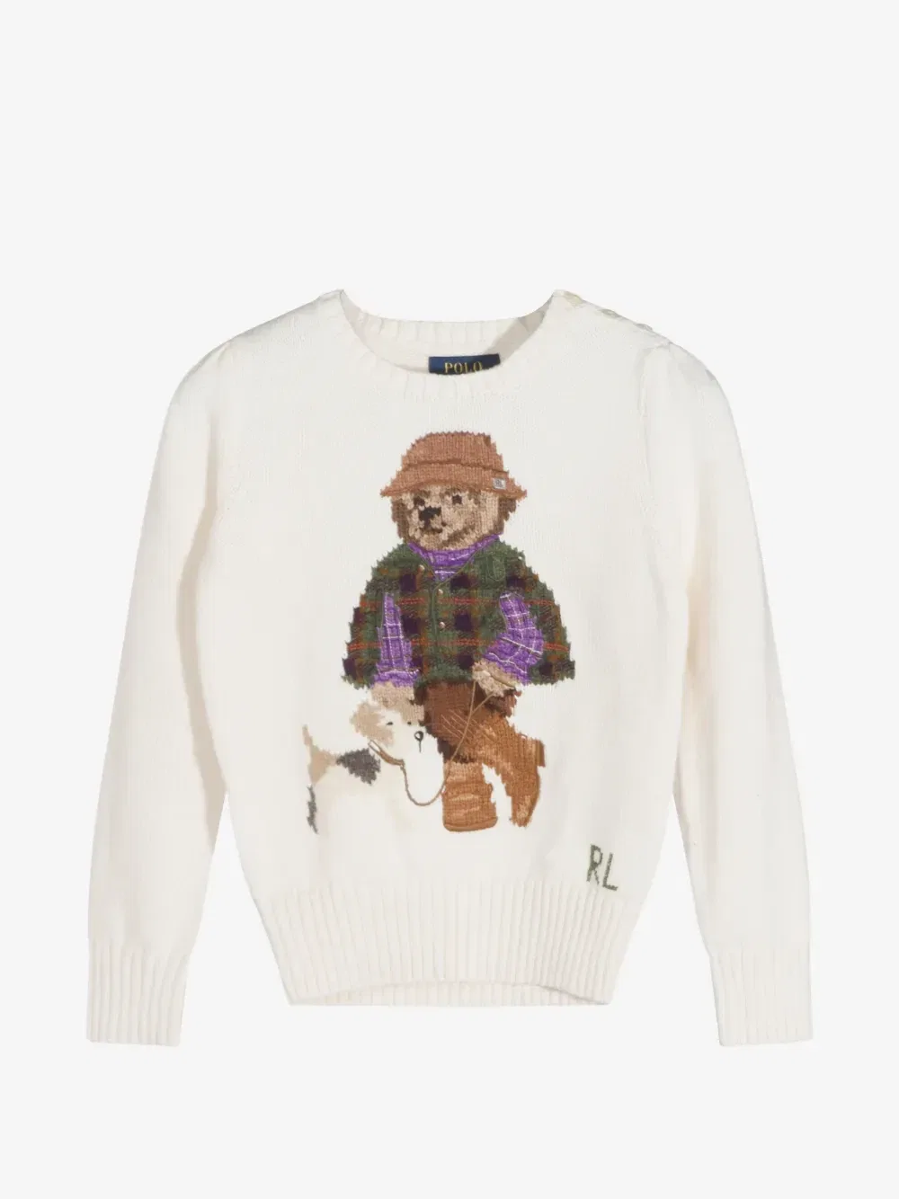 Джемпер Polo Bear POLO RALPH LAUREN KIDS, бежевый