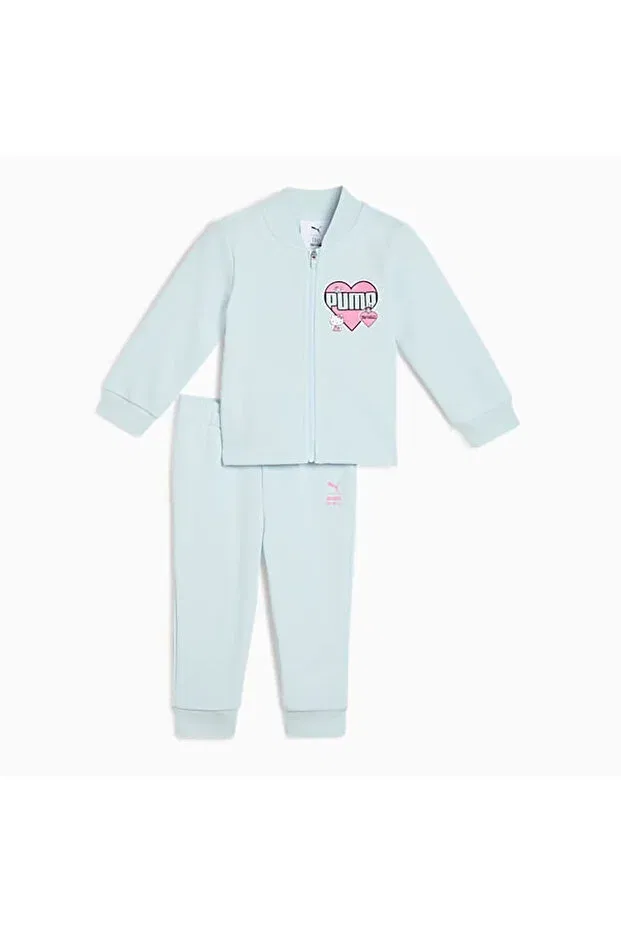 Детский спортивный комплект для девочек с длинным рукавом Hello Kitty Friends Puma, Blue