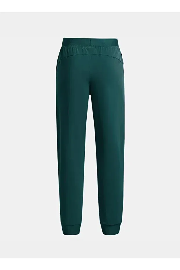 Детские спортивные штаны для девочек скинни из эластана Under Armour, Green