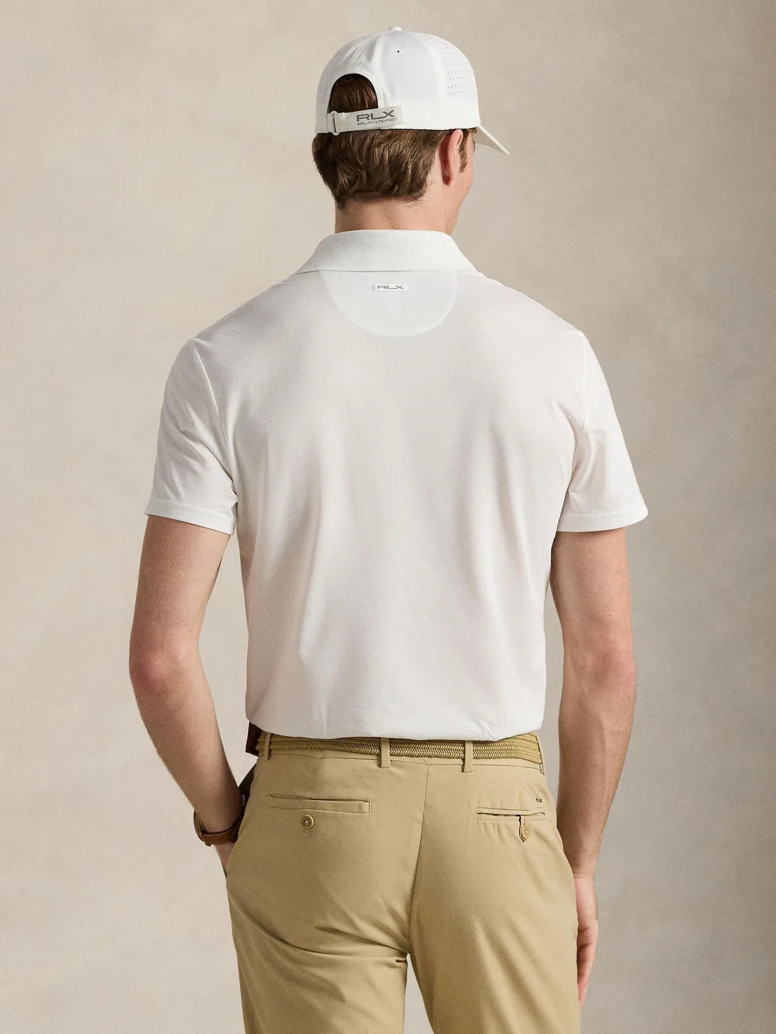 Поло Ralph Lauren Tour Pique, белый — фото 3