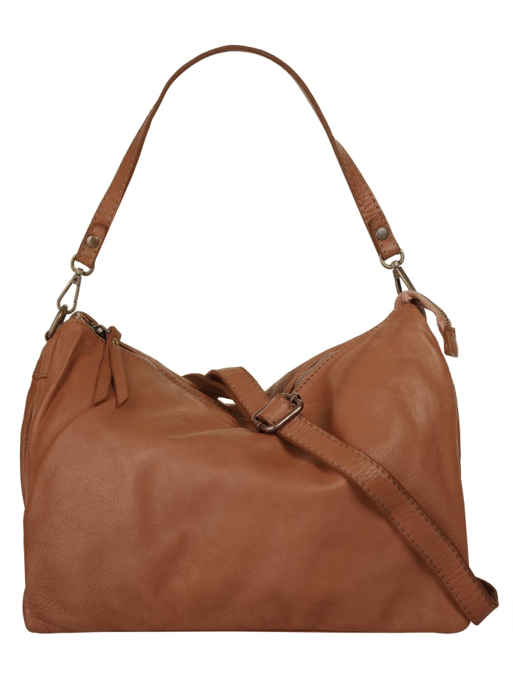 

Сумка через плечо коньячного цвета Samantha Look