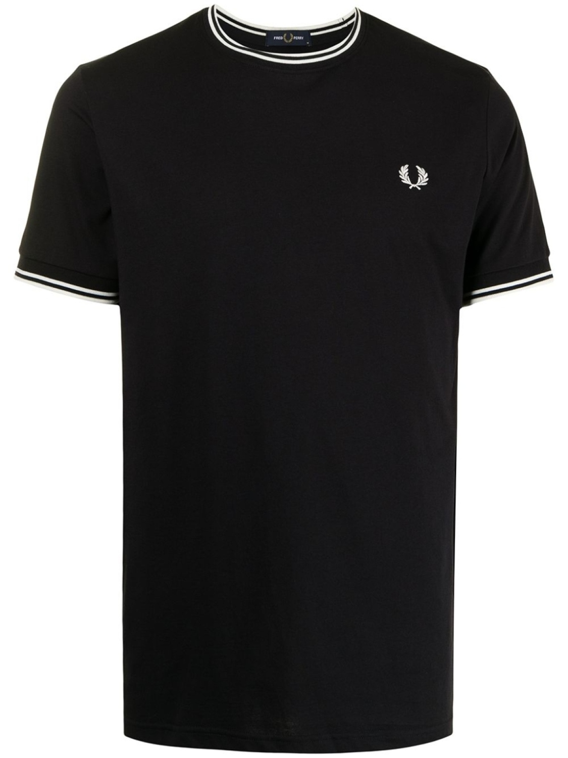 

Fred Perry футболка с вышитым логотипом, синий