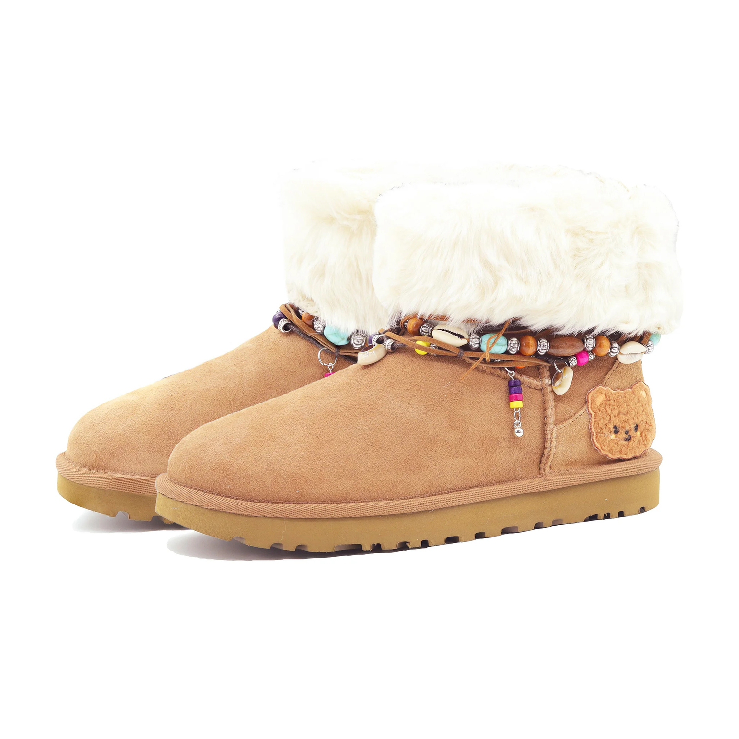 Угги UGG Classic Mocha Bear, коричневый — фото 2