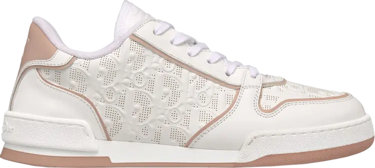 Кроссовки Dior Wmns One Sneaker Dior Oblique - White Nude, белый