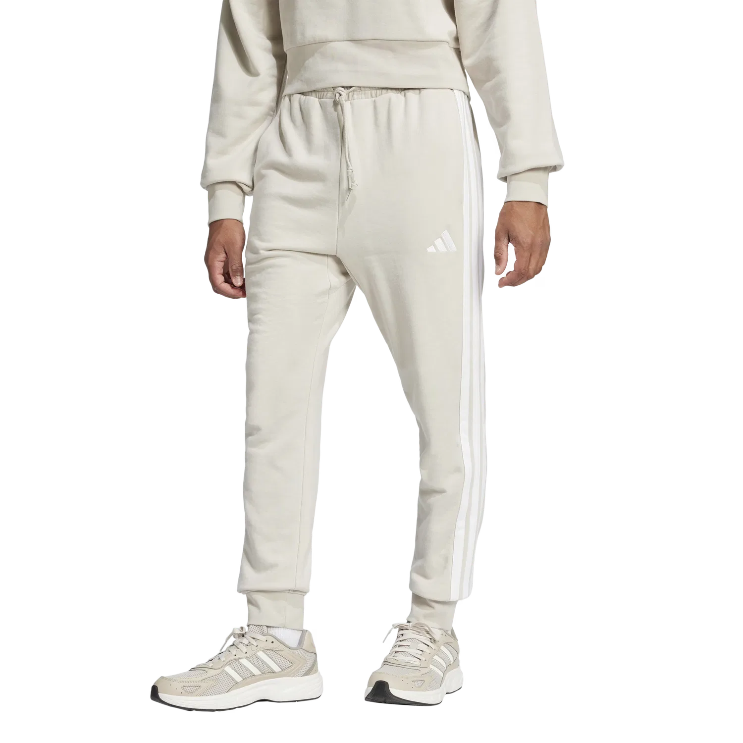 Мужские спортивные штаны Adidas, белый — фото 3