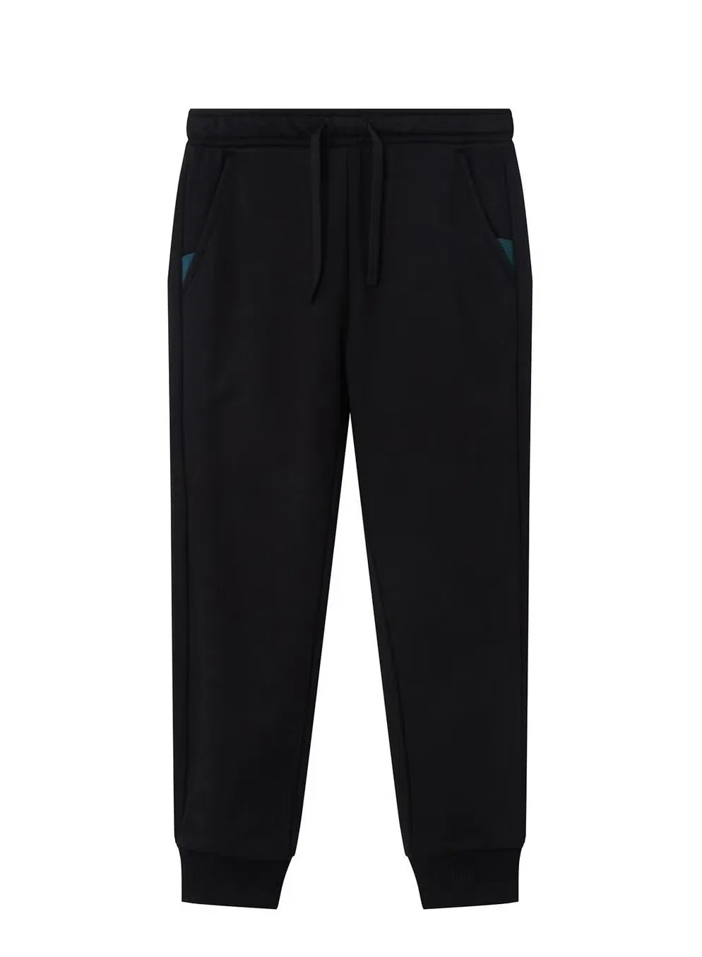 Giordano Штаны-джоггеры из футера с эластичным поясом, черный