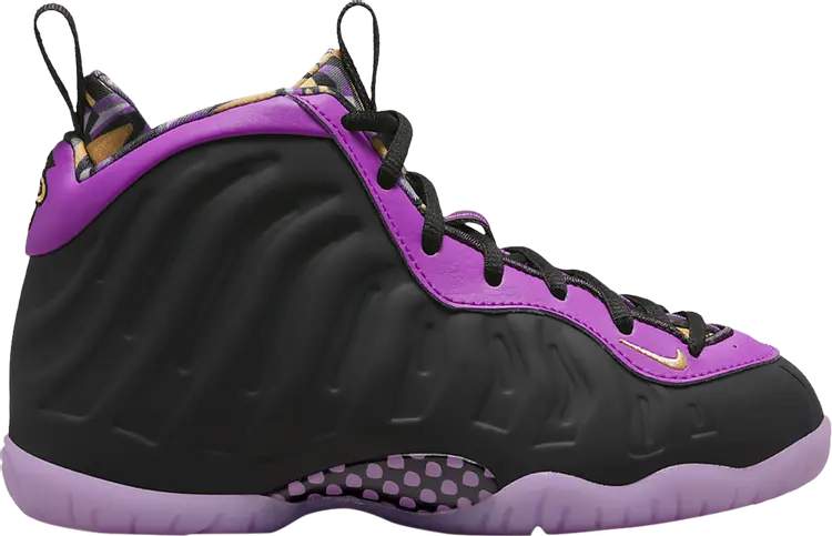 

Кроссовки Nike Little Posite One PS 'Cave Purple', черный