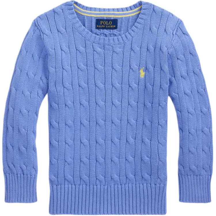 Детский свитер с принтом Hong Kong Island Blue Polo Ralph Lauren, Hong Kong Island Blue