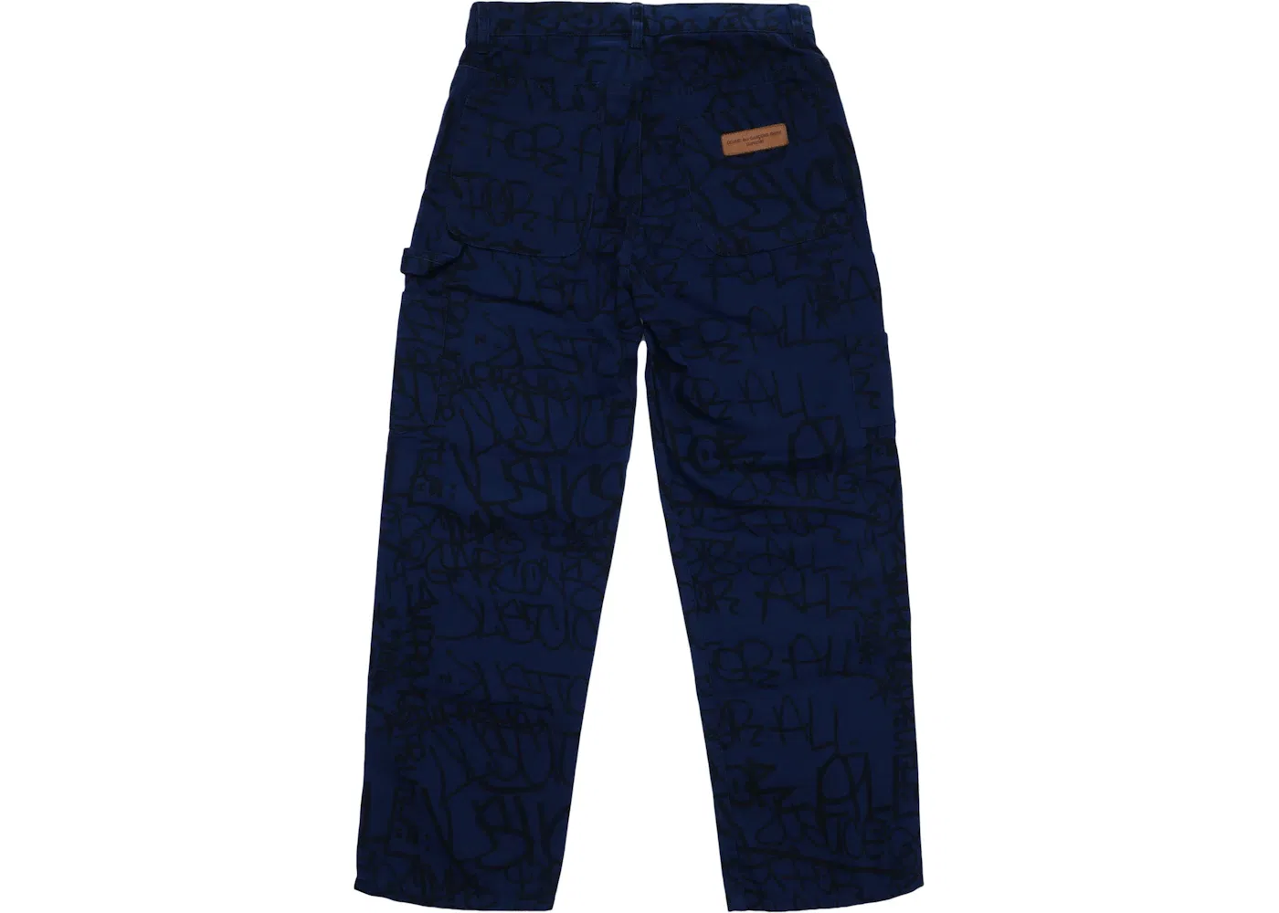Мужские брюки с принтом Pant Supreme, Navy — фото 2