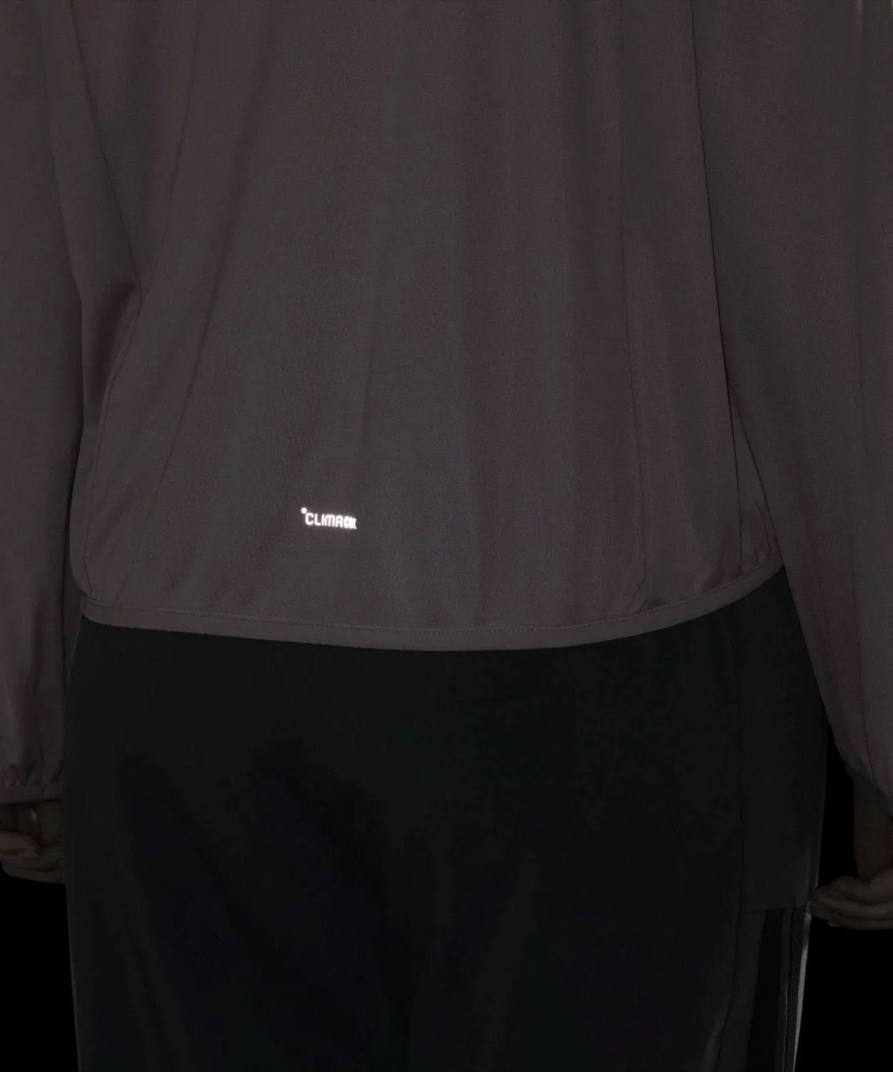 Женский худи с принтом Must-Have UV Knit Full Zip Adidas, Beige — фото 4