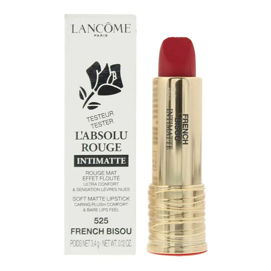 Помада L'Absolu Rouge Intimatte Lipstick Lancome, 525 French Bisou