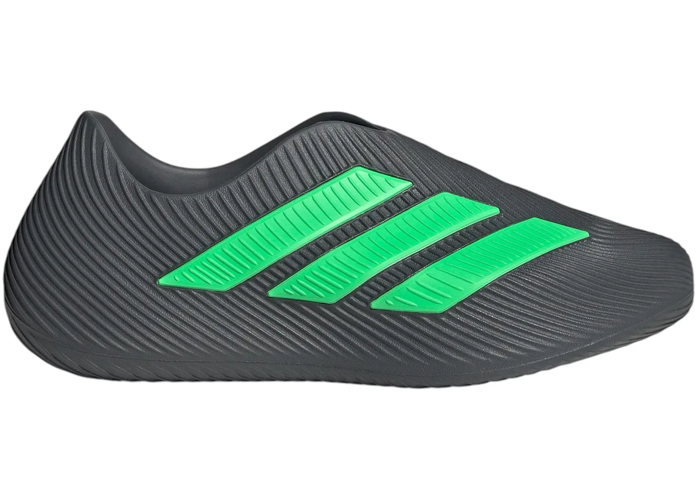 Детские клоги Adidas Purechill Runner, Grey Five/Screaming Green/Grey Five