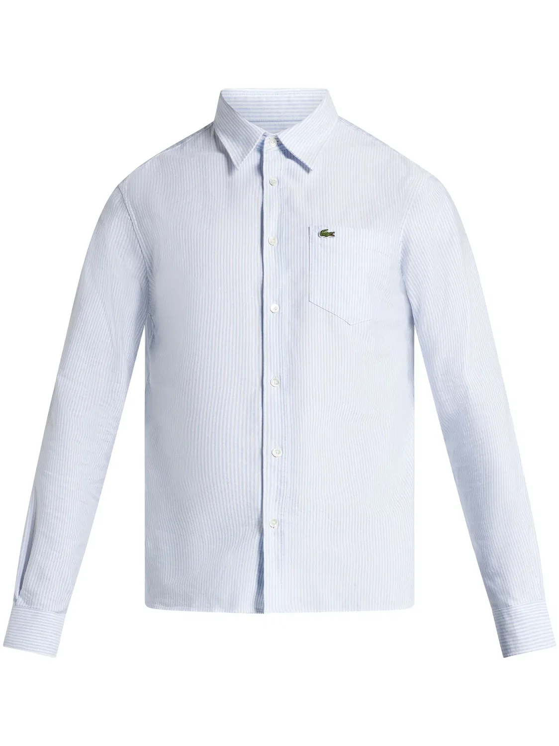 Рубашка из органического хлопка Lacoste, светло-голубой/белый