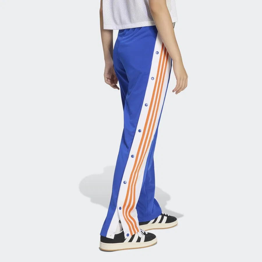 Брюки ADIDAS ORIGINALS свободного кроя 'Adibreak' синего цвета — фото 4