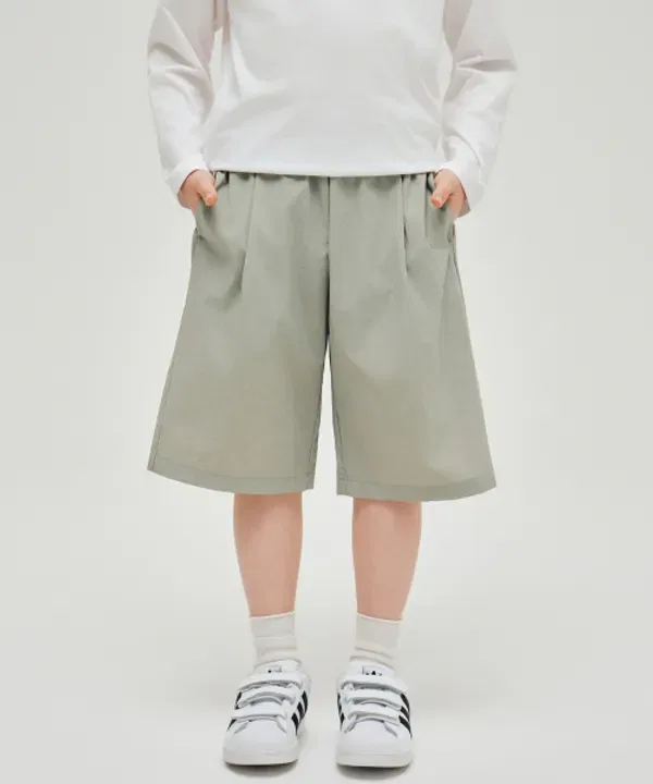 Шорты бермуды Cool Touch One Tuck, Musinsa Standard Kids, хаки