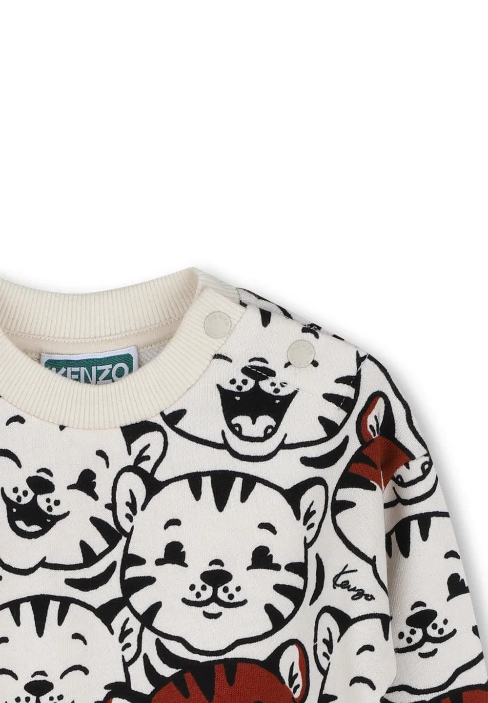 Sweat à manches longues - толстовка Kenzo Kids, Pale Trench — фото 3