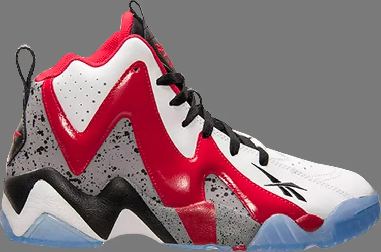 

Кроссовки kamikaze 2 mid 'white red black' Reebok, белый