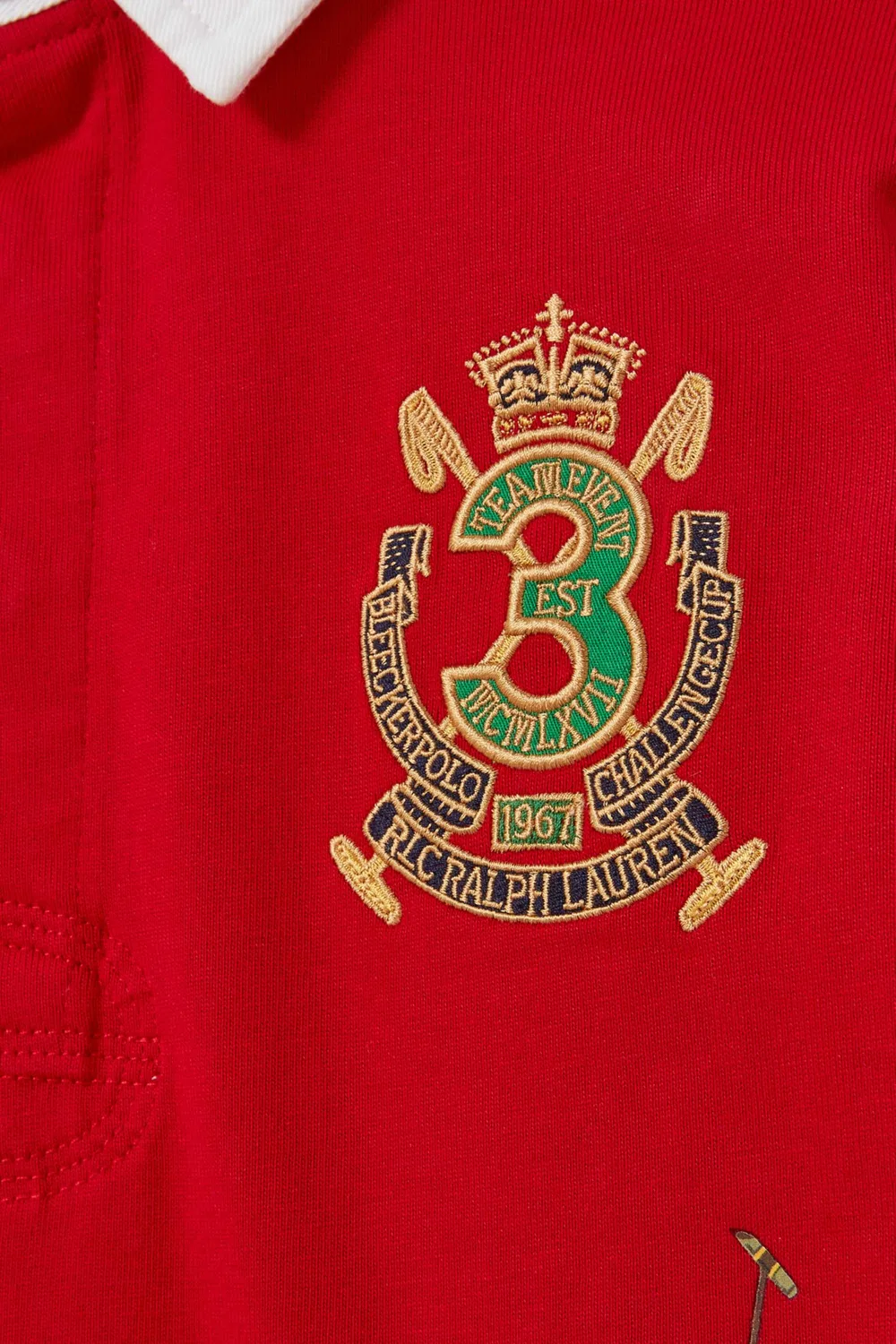 Футболка поло с принтом в стиле регби Polo Ralph Lauren — фото 3