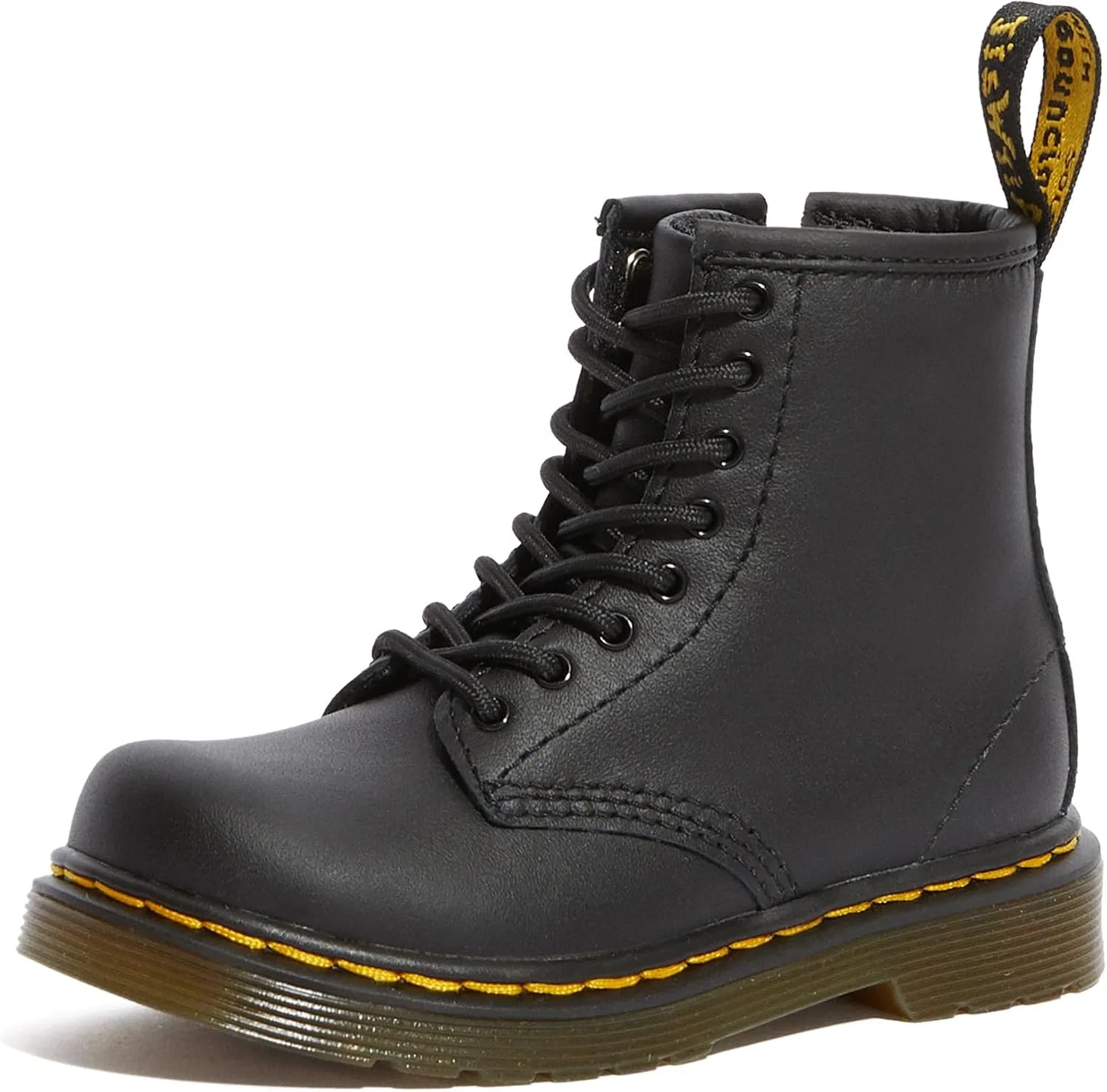 Детские ботинки для мальчиков Dr. Marten's Kids 1460 Boot, Black Smooth