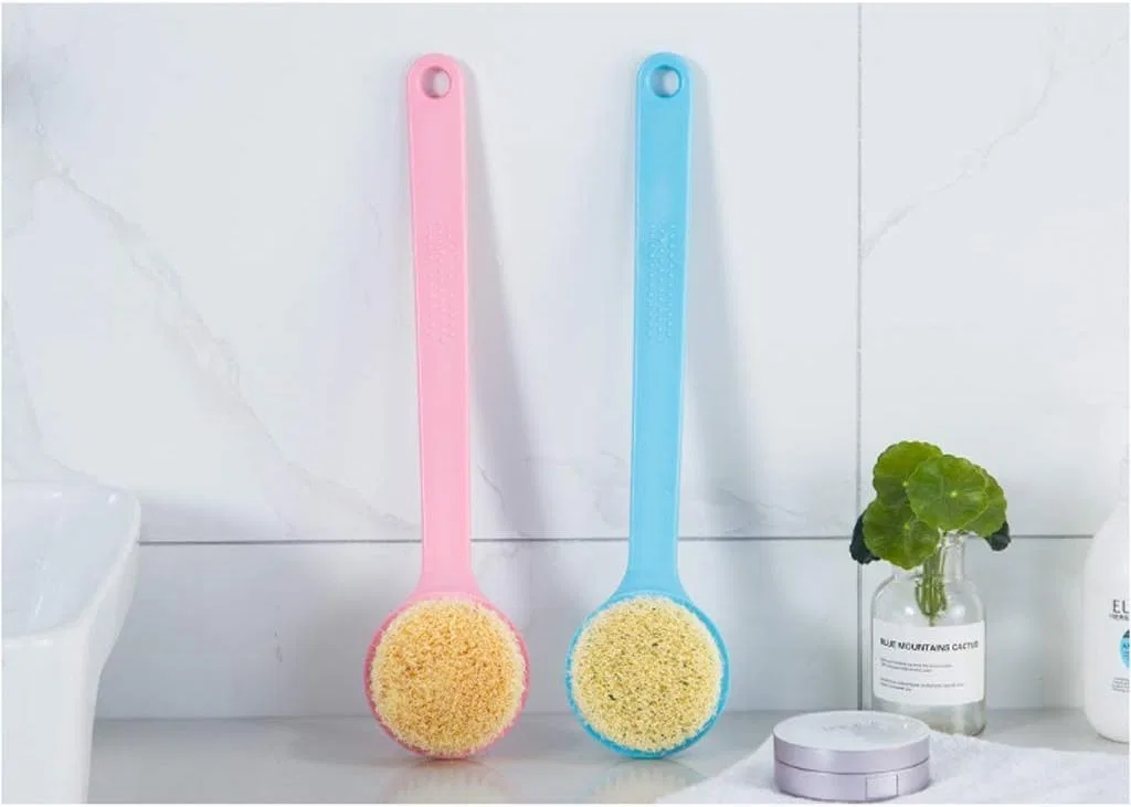 Щетка для тела Bath Brush, WXJLYZRCXK, 35x5 см, Pink — фото 4