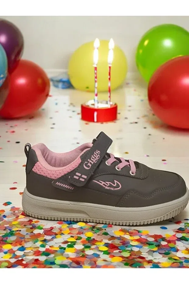 Детские кроссовки для девочек демисезонные Giggs Kids, Gray