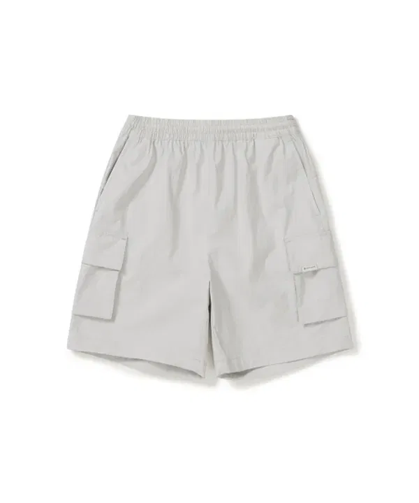 Шорты карго детские с охлаждающим эффектом, Route Snowpeak Apparel Kids, ice gray — фото 2