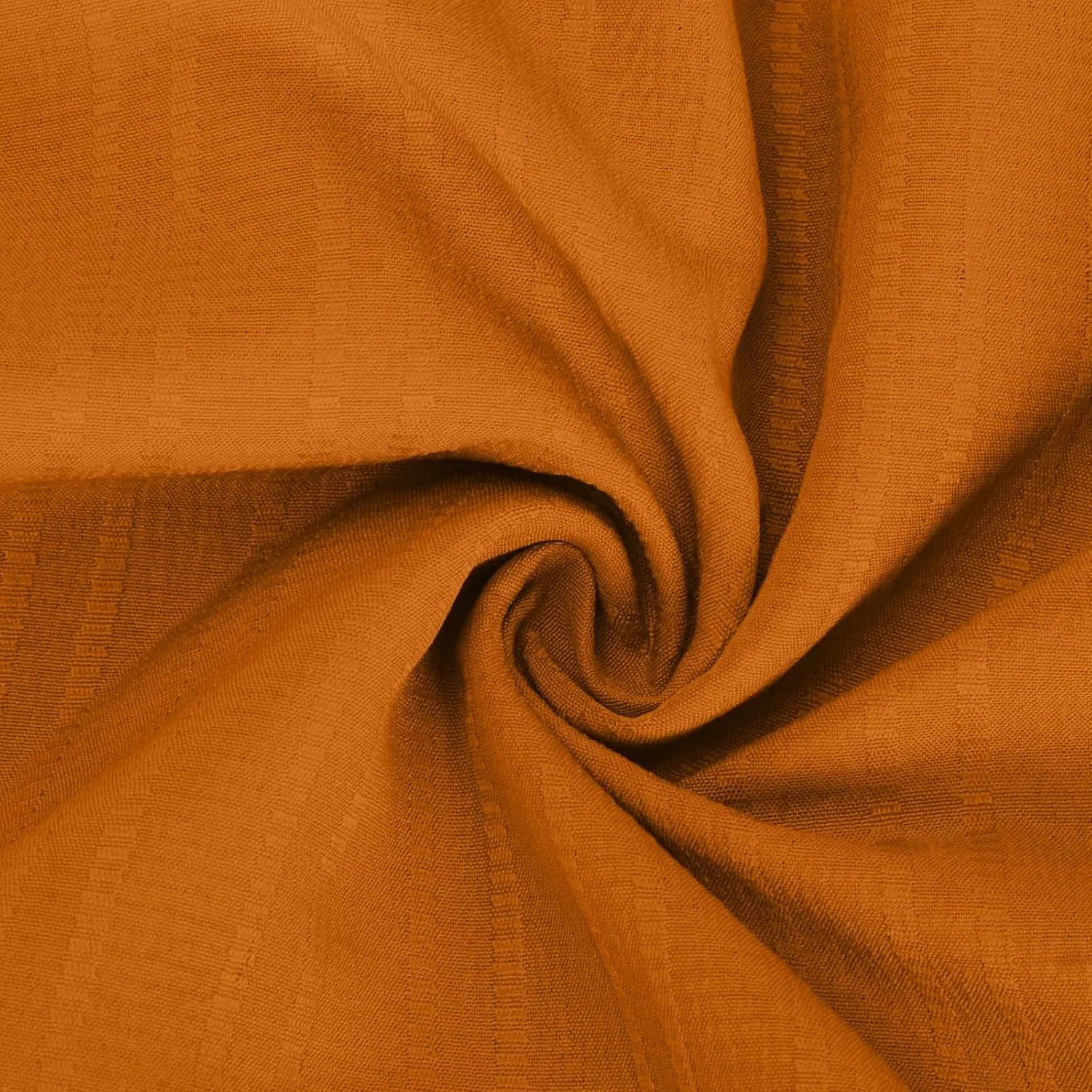 Женское летнее мини-платье с V-образным вырезом и рюшами, Orange — фото 4