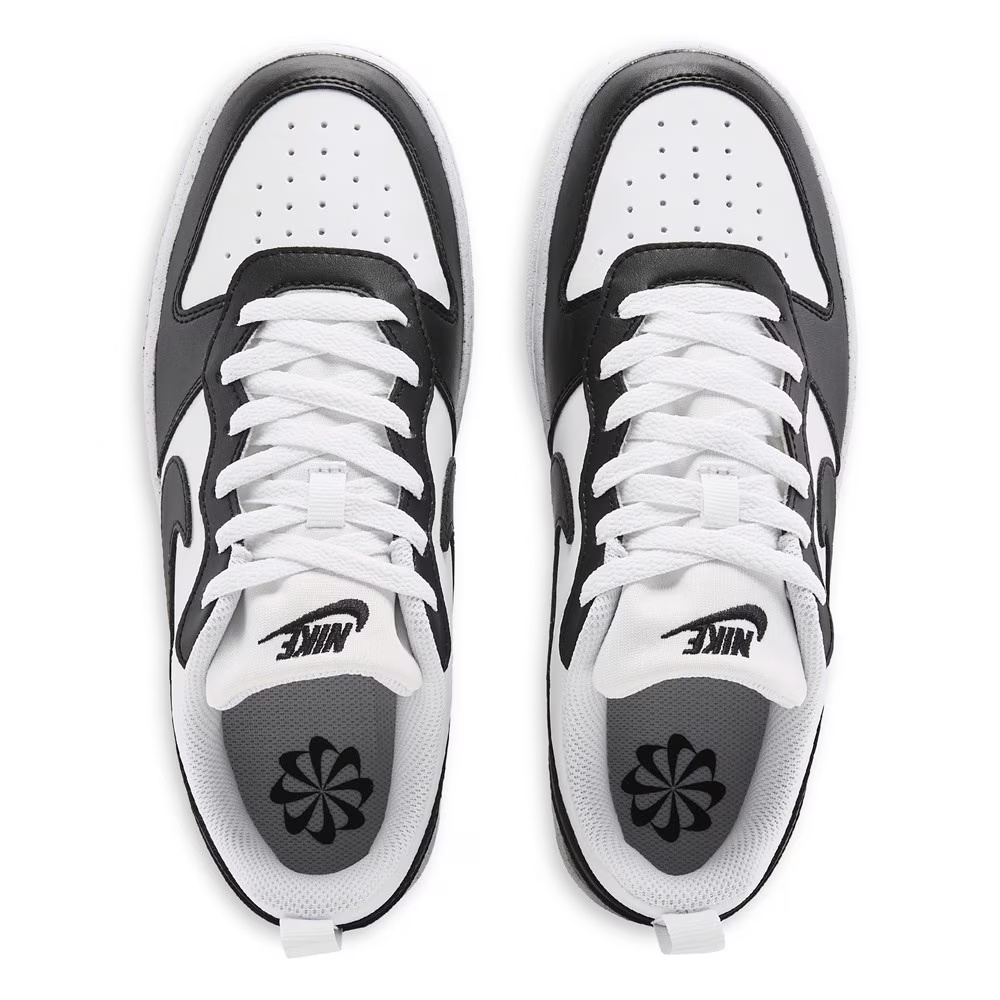 Детские кроссовки низкие court borough recraft от Nike для старших детей, black/white — фото 4