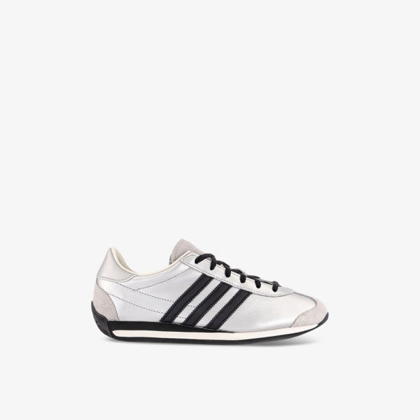 

Кроссовки Country og из кожи с низким верхом Adidas, черный