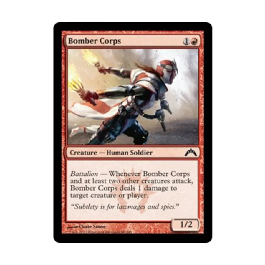 

CCG Бомбардировочный корпус (C) (фольга), MTG - Gatecrash