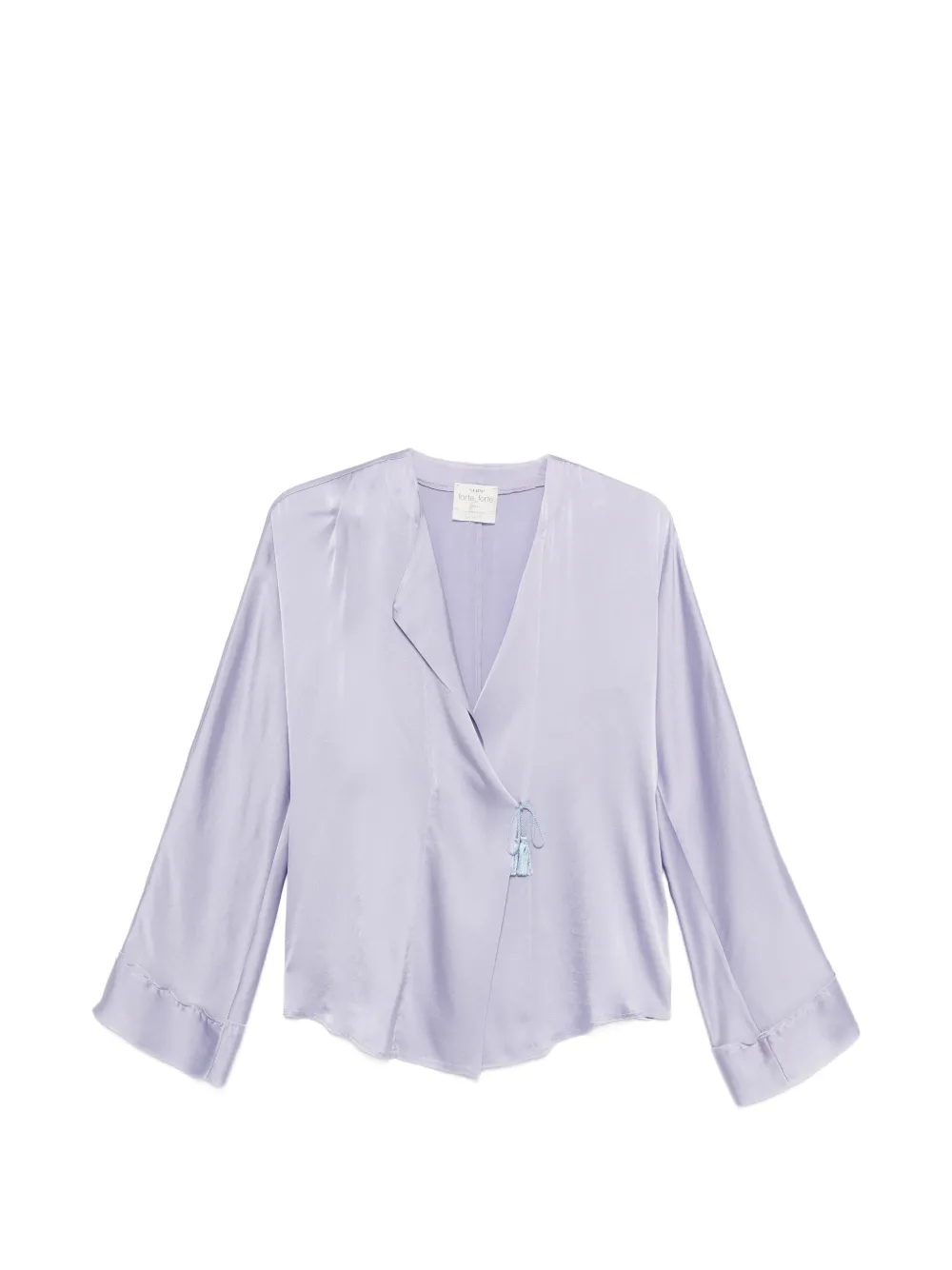 

Блузка с кисточками Forte Forte, фиолетовый