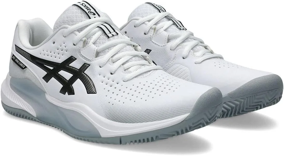 Кроссовки ASICS Gel-Challenger 15 Clay White/Lichen Rock, белый/темно-серый — фото 3