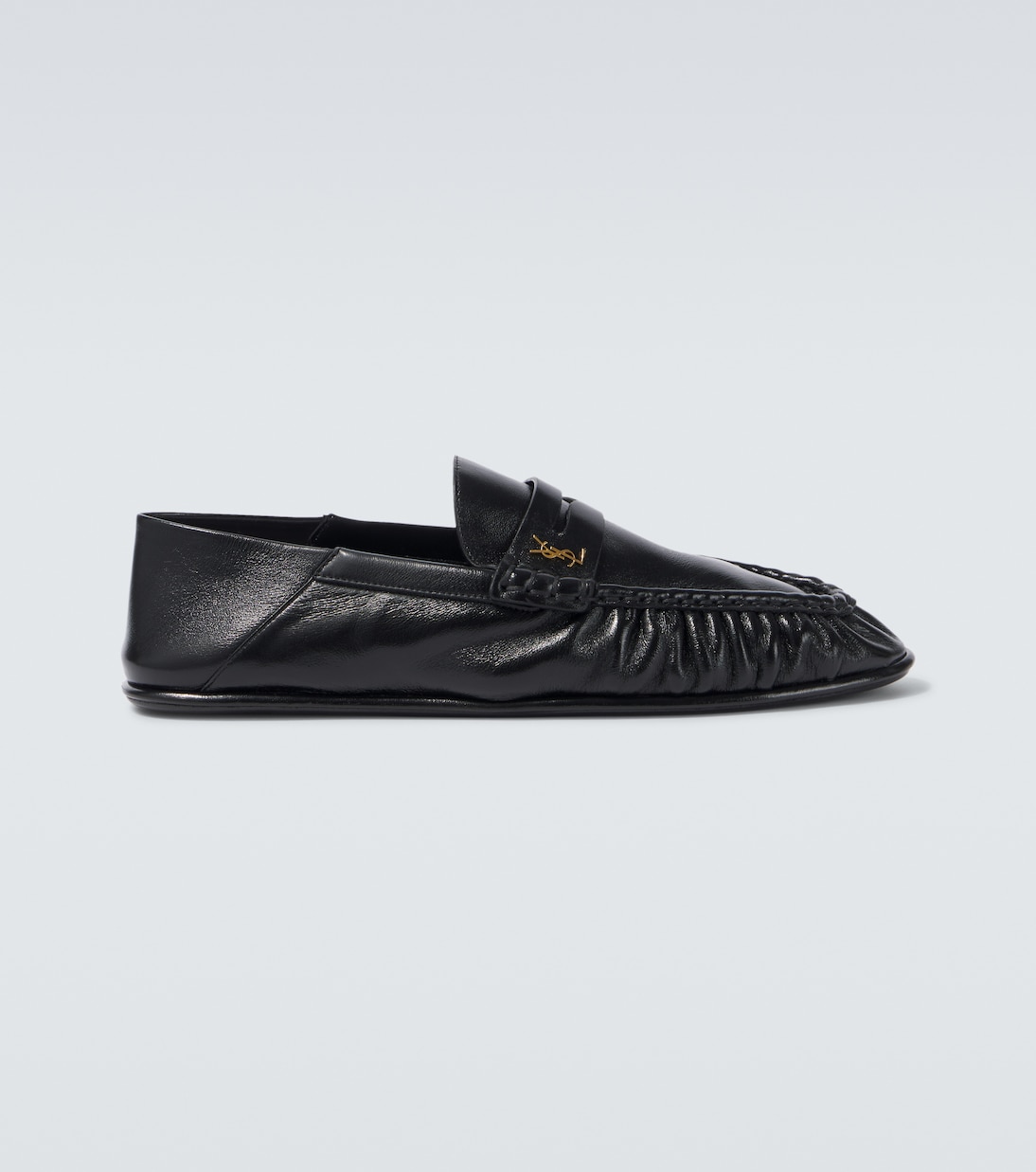 

Кожаные лоферы Le Loafer Saint Laurent, нуар