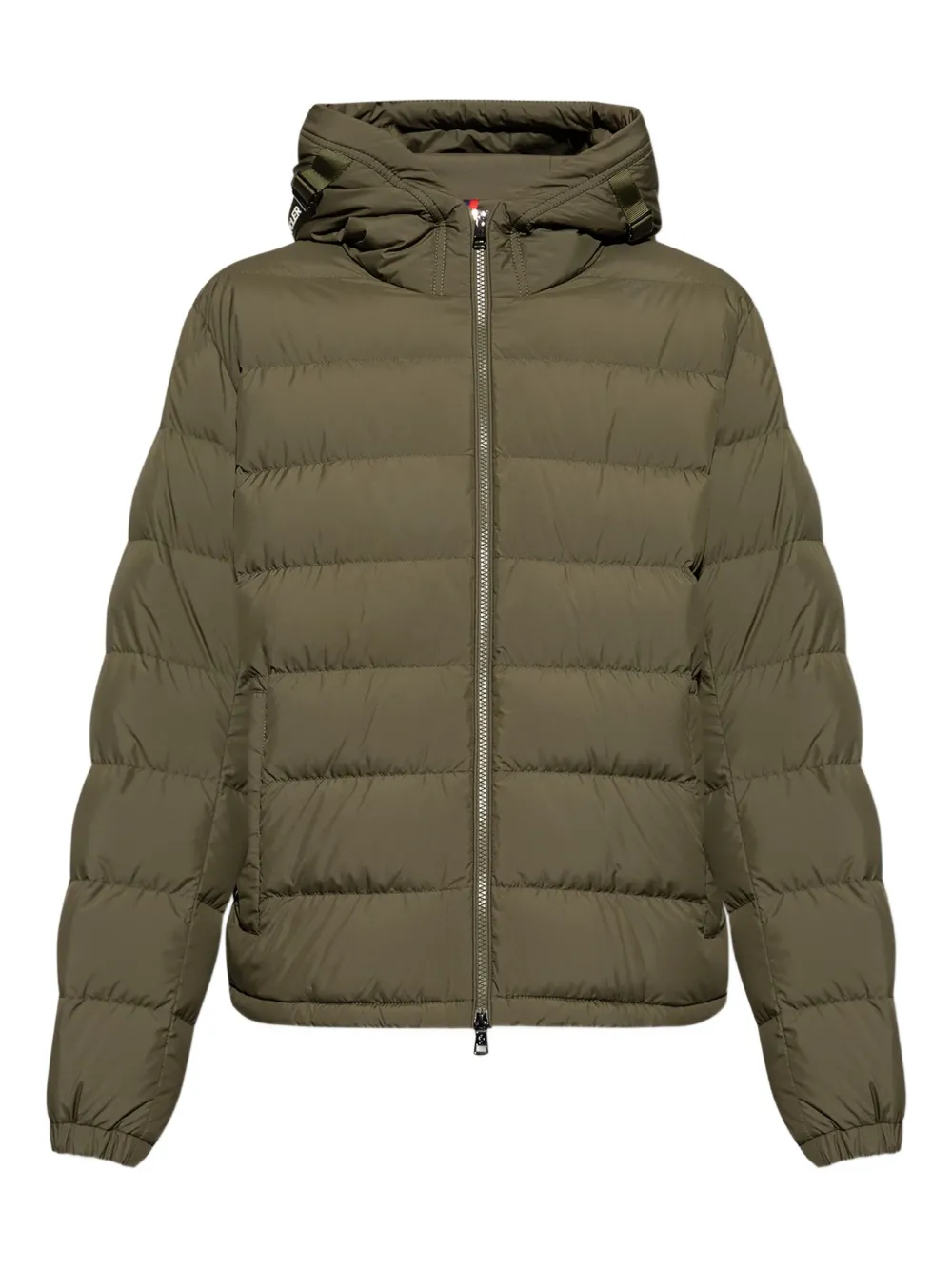 

Пуховик Laveraet с капюшоном MONCLER, зеленый