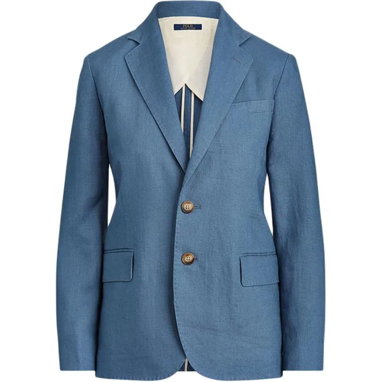 Пиджак женский деловой FW25 Polo Ralph Lauren, Sky Blue