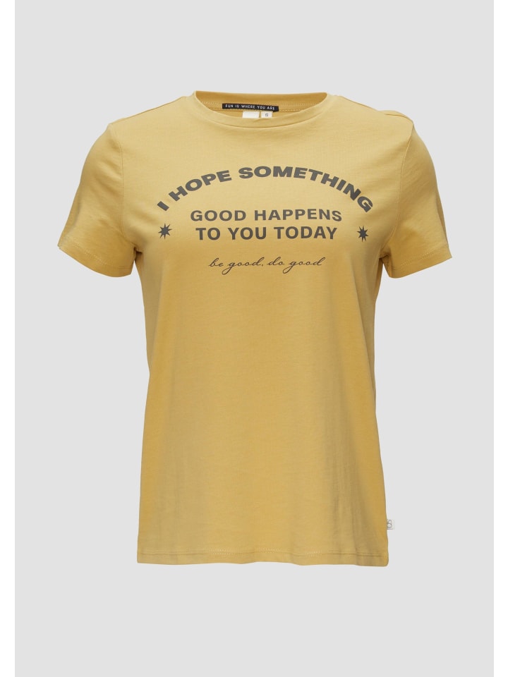 

Футболка цвета 16D0_золотисто-желтый QS