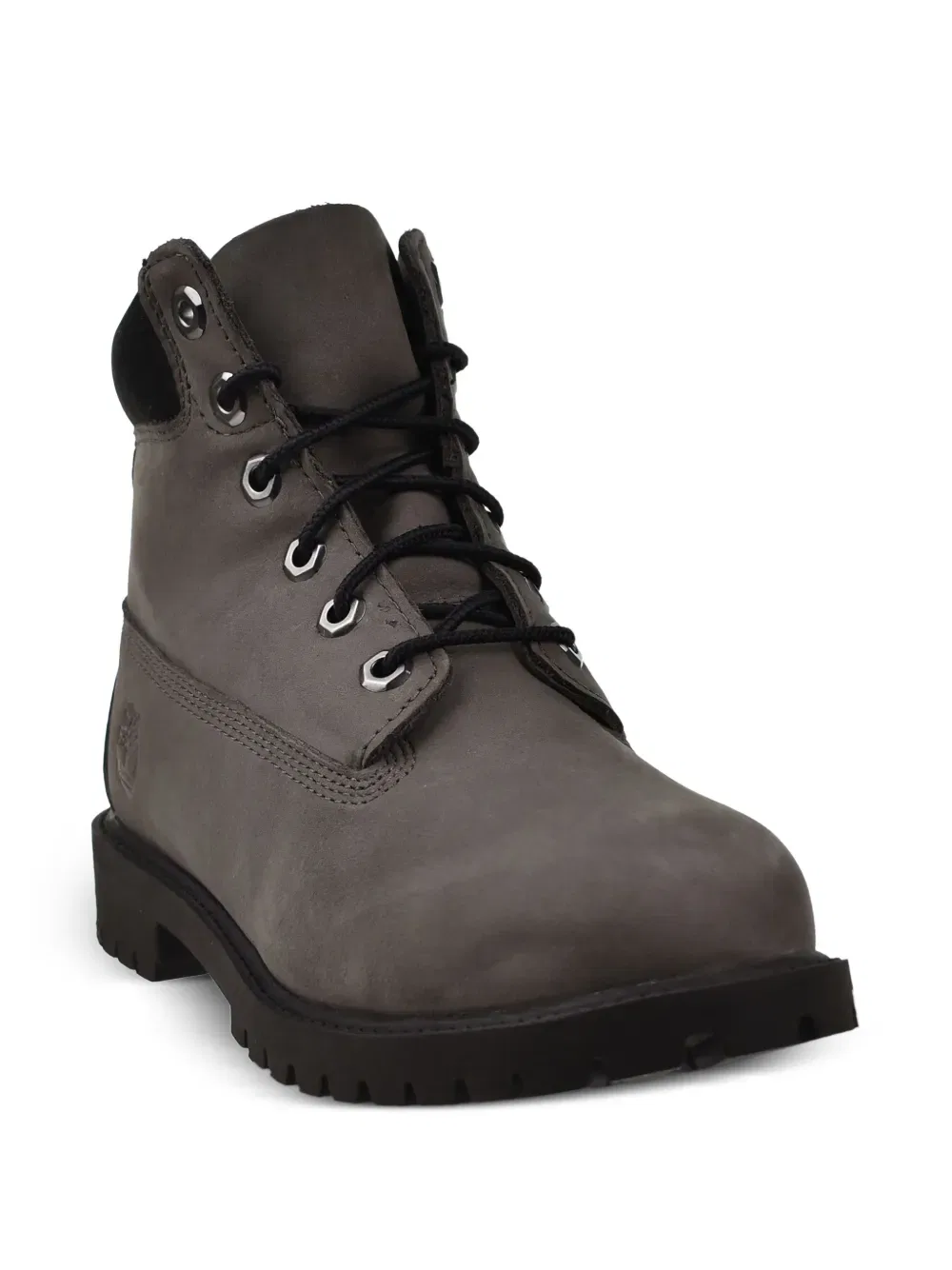 Ботинки кожаные серые Timberland Kids
