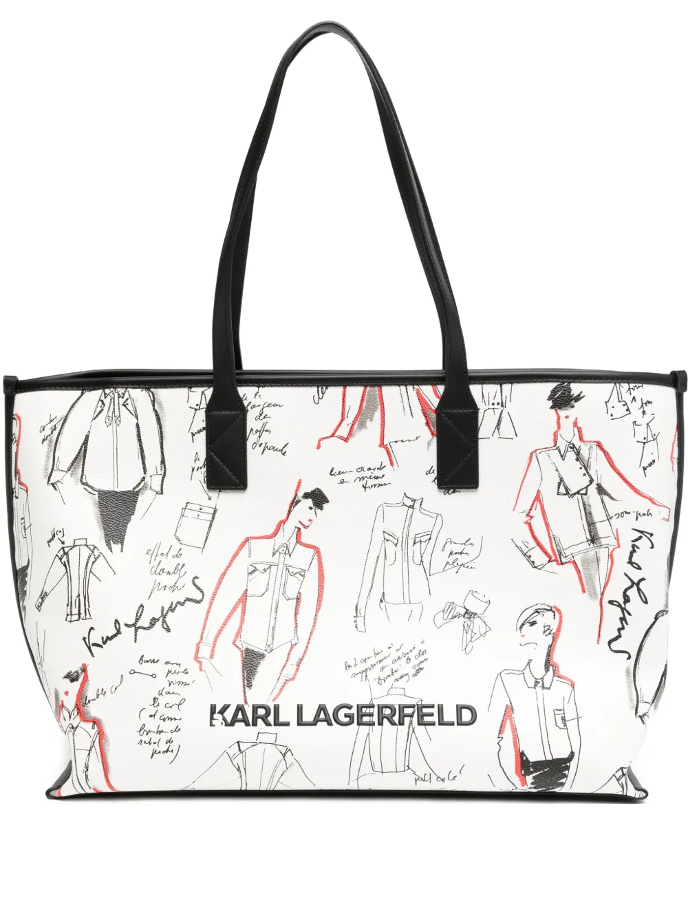 

Сумка-тоут Kkarl KARL LAGERFELD, белый