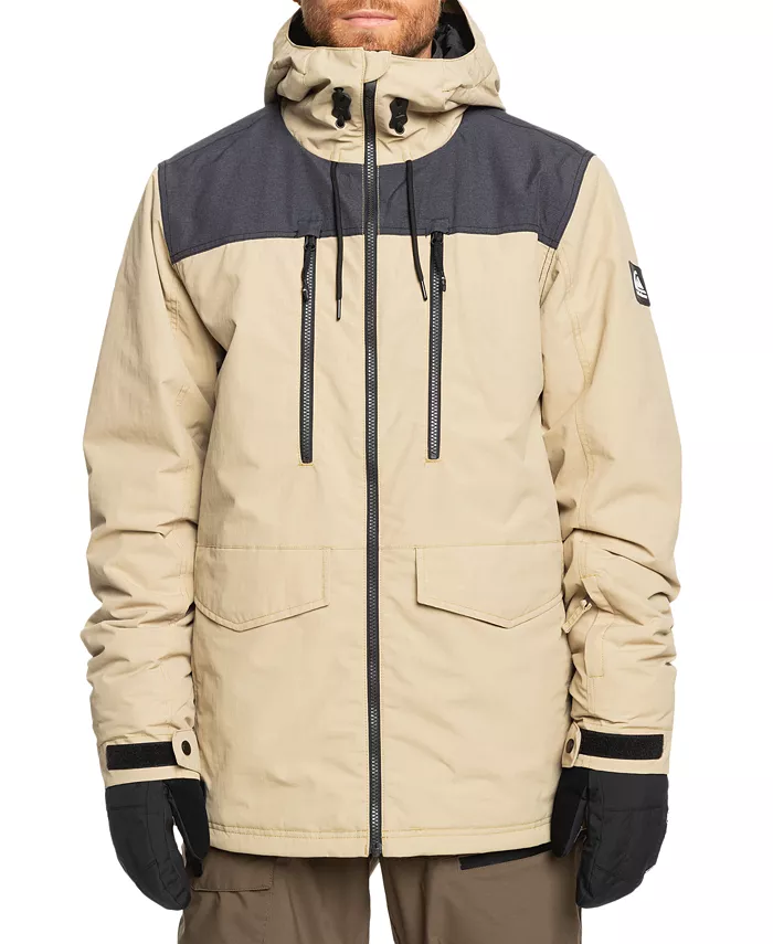 

Мужская зимняя куртка Snow Fairbanks Quiksilver, коричневый/бежевый